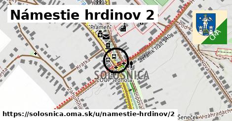 Námestie hrdinov 2, Sološnica