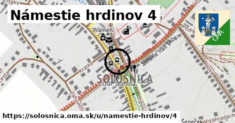 Námestie hrdinov 4, Sološnica