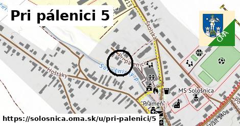 Pri pálenici 5, Sološnica