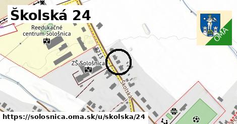 Školská 24, Sološnica