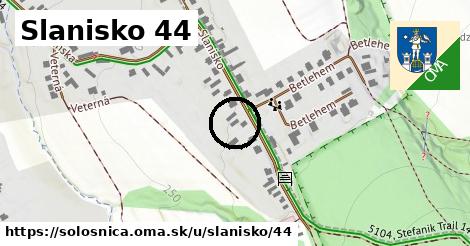 Slanisko 44, Sološnica