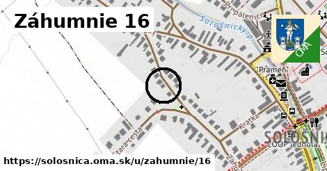 Záhumnie 16, Sološnica