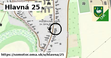 Hlavná 25, Somotor