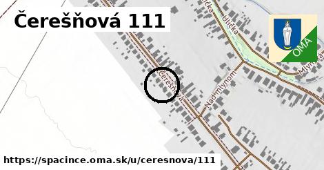 Čerešňová 111, Špačince