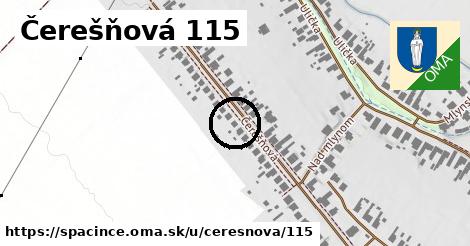 Čerešňová 115, Špačince