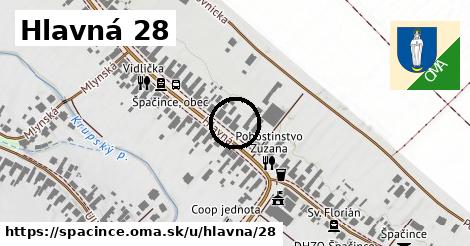 Hlavná 28, Špačince