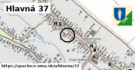 Hlavná 37, Špačince