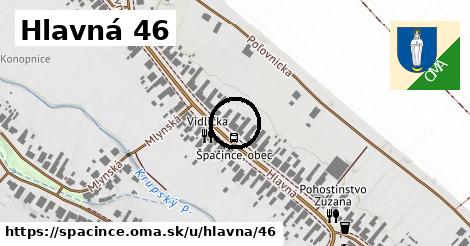 Hlavná 46, Špačince