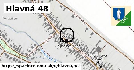 Hlavná 48, Špačince