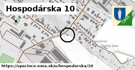 Hospodárska 10, Špačince