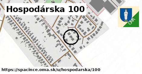 Hospodárska 100, Špačince