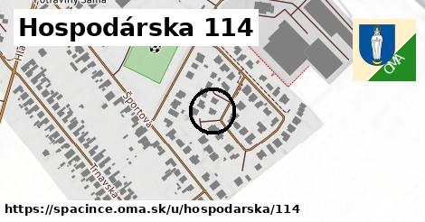 Hospodárska 114, Špačince