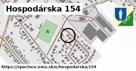 Hospodárska 154, Špačince