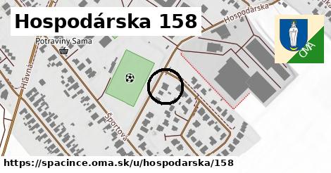 Hospodárska 158, Špačince
