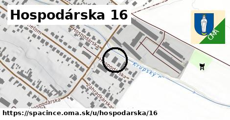 Hospodárska 16, Špačince