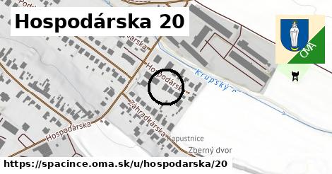 Hospodárska 20, Špačince