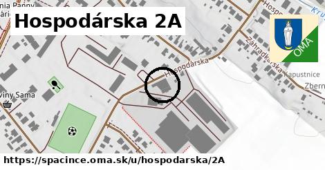 Hospodárska 2A, Špačince