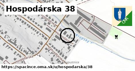 Hospodárska 38, Špačince