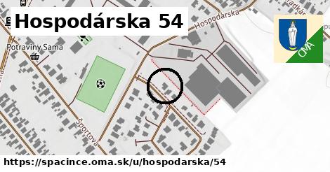 Hospodárska 54, Špačince