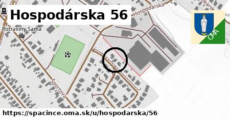 Hospodárska 56, Špačince