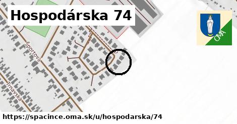 Hospodárska 74, Špačince