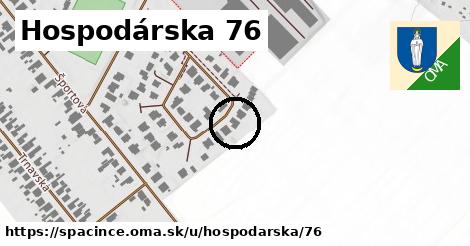 Hospodárska 76, Špačince