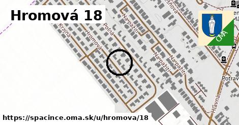 Hromová 18, Špačince