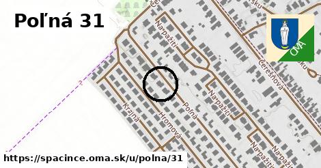 Poľná 31, Špačince