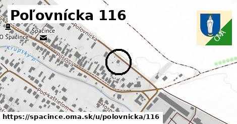 Poľovnícka 116, Špačince