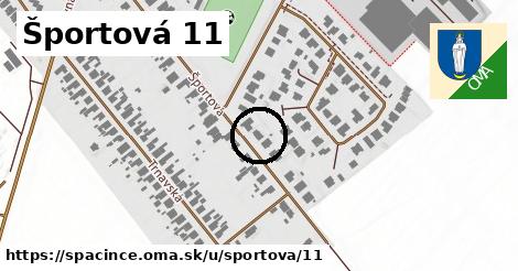Športová 11, Špačince