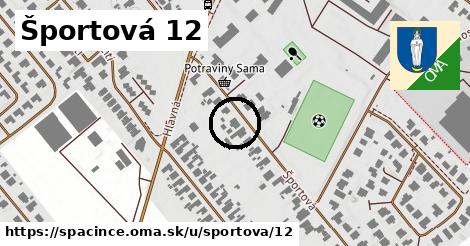 Športová 12, Špačince