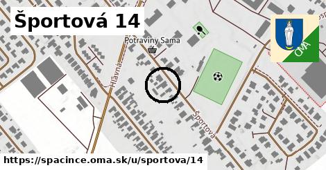 Športová 14, Špačince