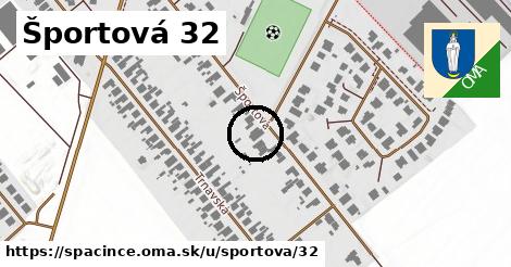 Športová 32, Špačince