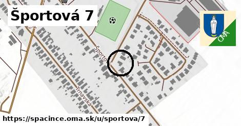 Športová 7, Špačince