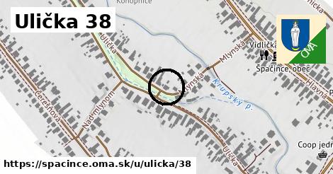 Ulička 38, Špačince