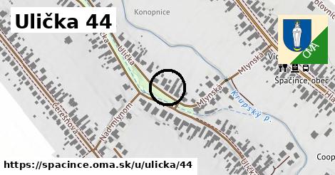 Ulička 44, Špačince