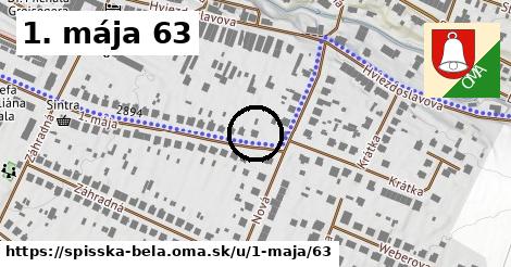 1. mája 63, Spišská Belá