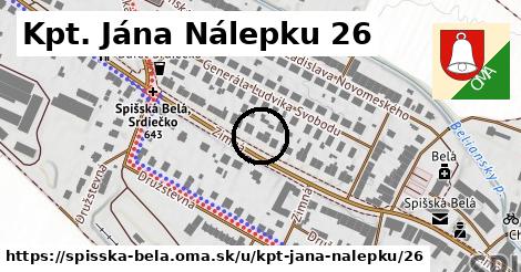 Kpt. Jána Nálepku 26, Spišská Belá