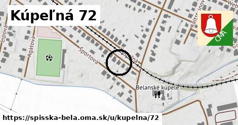 Kúpeľná 72, Spišská Belá