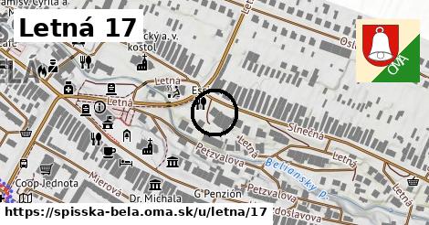 Letná 17, Spišská Belá