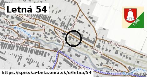 Letná 54, Spišská Belá