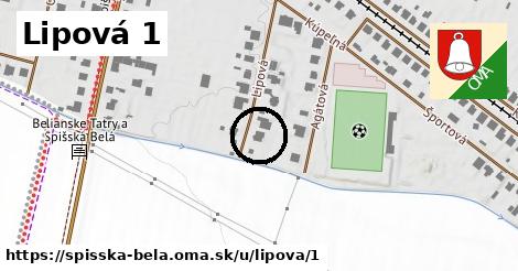 Lipová 1, Spišská Belá