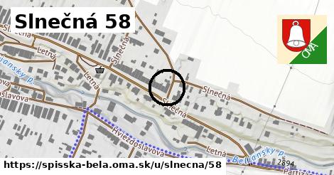 Slnečná 58, Spišská Belá