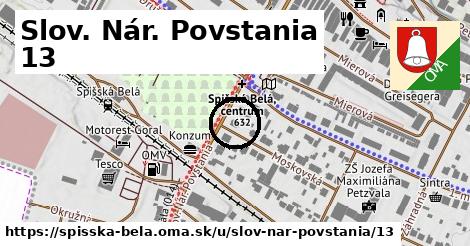 Slov. Nár. Povstania 13, Spišská Belá