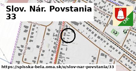 Slov. Nár. Povstania 33, Spišská Belá