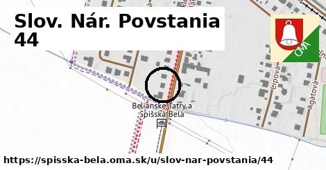 Slov. Nár. Povstania 44, Spišská Belá