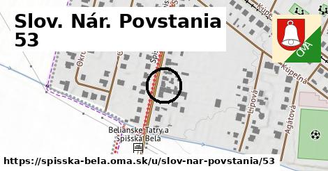 Slov. Nár. Povstania 53, Spišská Belá