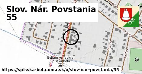 Slov. Nár. Povstania 55, Spišská Belá