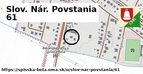 Slov. Nár. Povstania 61, Spišská Belá