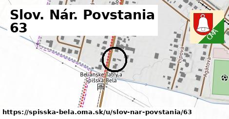 Slov. Nár. Povstania 63, Spišská Belá